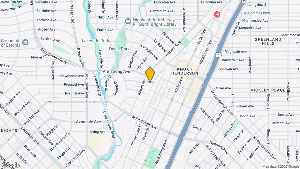 3505 Cragmont Ave Map and Location Details