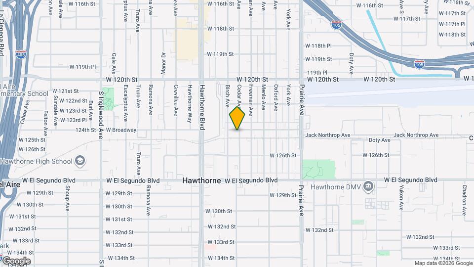 12415 Cedar Ave Map and Location Details