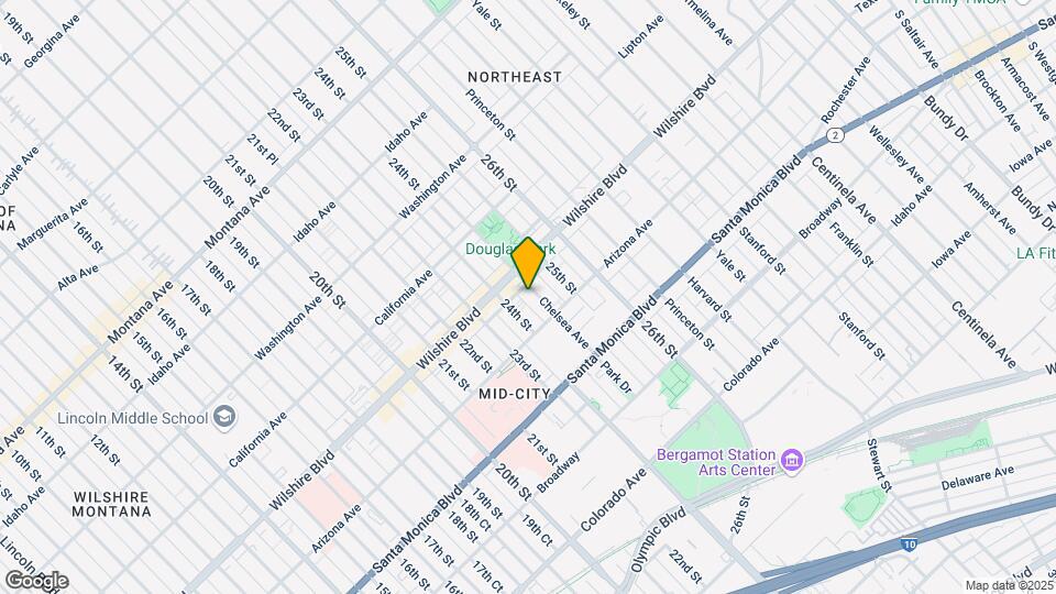 1226 Chelsea Ave Map and Location Details