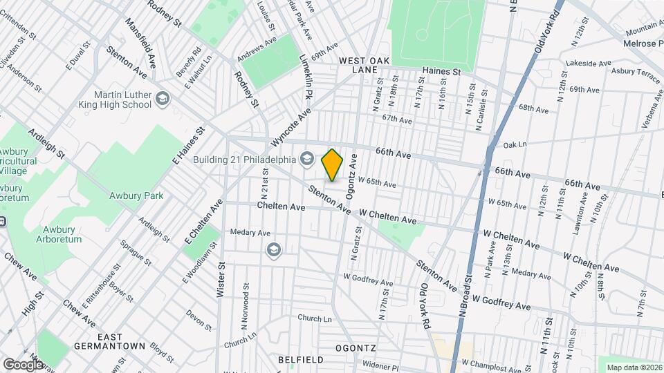 1931 Colonial St Map and Location Details