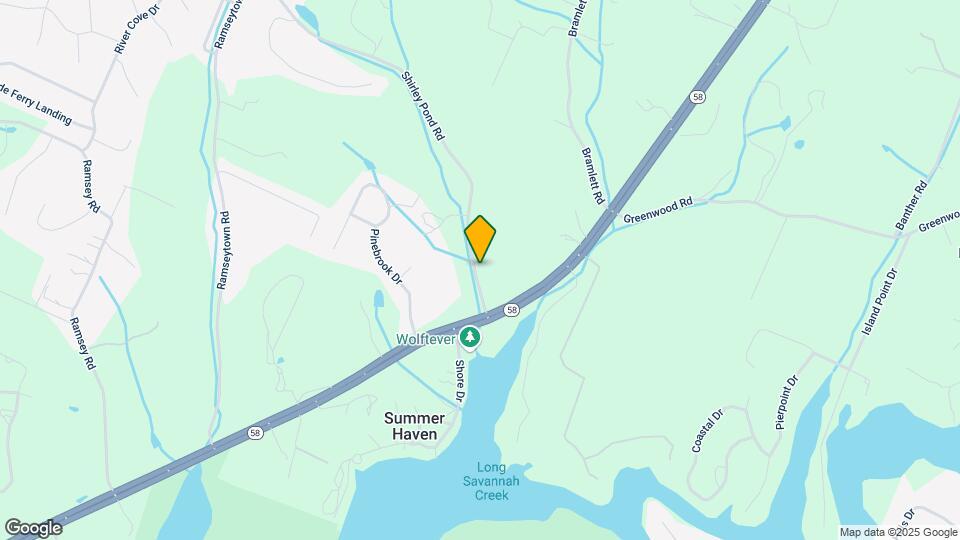 7021 Shirley Pond Rd Map and Location Details
