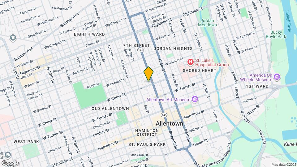 711 Chew St Map and Location Details