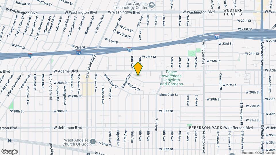 3913 W 27th St Mapa y Detalles de la Ubicación
