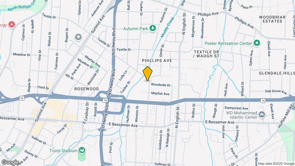 1215 Gatewood Ave, Unit 1215 Mapa y Detalles de la Ubicación