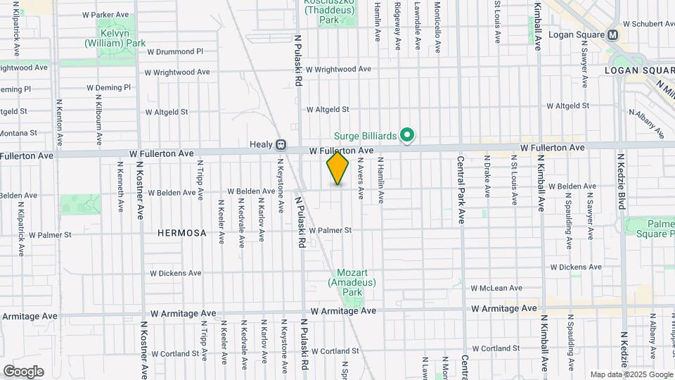 3902 W Belden Ave Map and Location Details