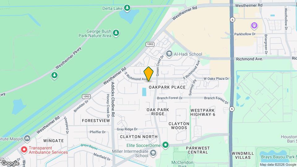 3002 Palace Oaks Dr Map and Location Details