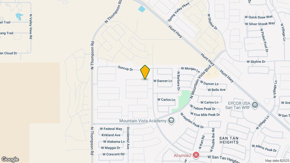 4027 W Copperleaf Dr Map and Location Details