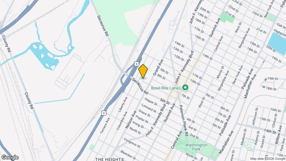 601 Columbia Ave Map and Location Details