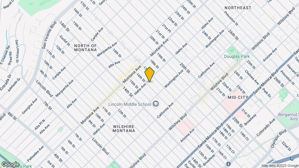 907 16th St Map and Location Details
