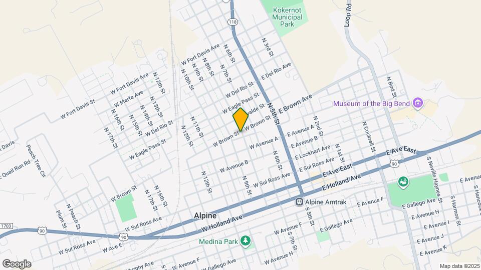 401 W Nations Ave Map and Location Details