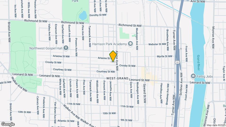 815 Crosby St NW Map and Location Details