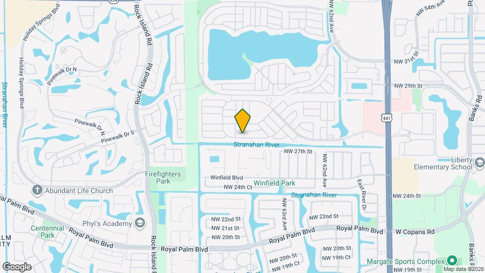 6535 S Brandywine Dr Map and Location Details