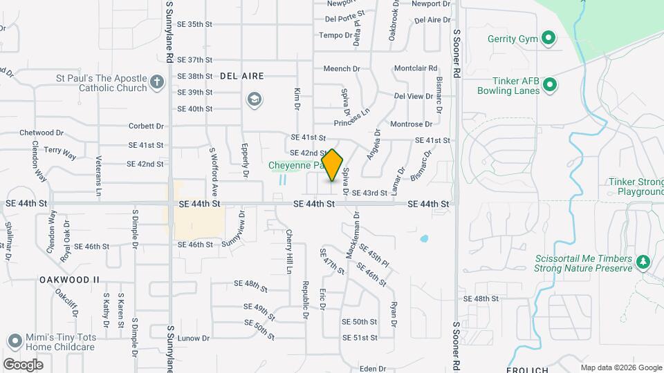 4328 Edinburg Way Map and Location Details