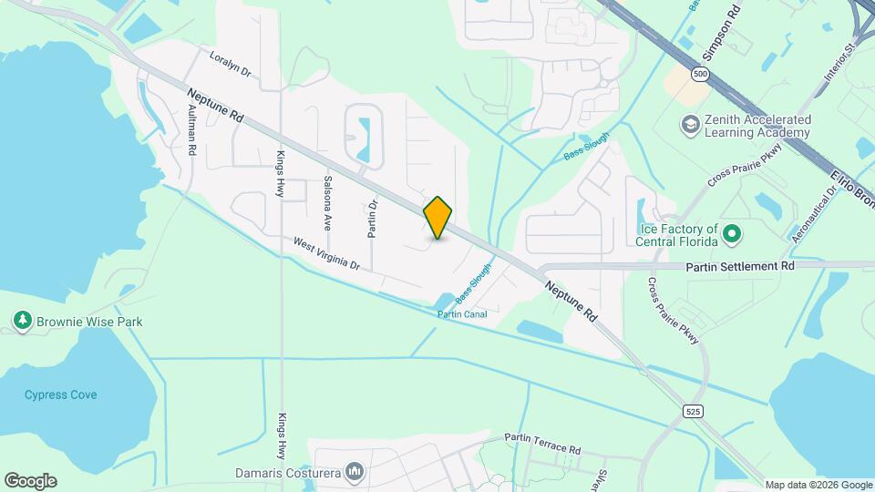 1858 Sailfish Ct Map and Location Details