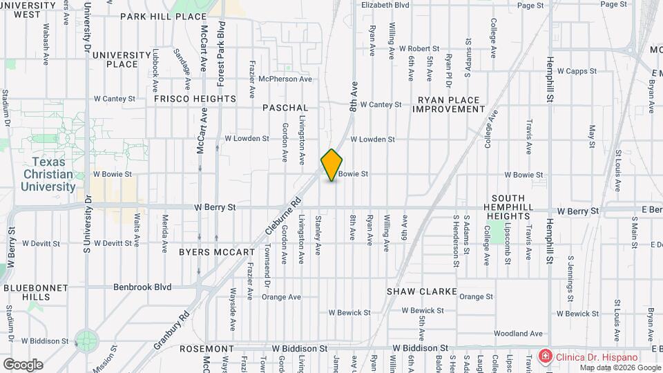 3016 James Ave Map and Location Details