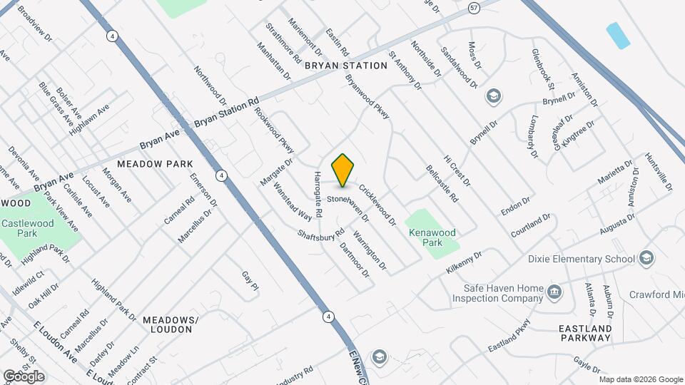 521 Stonehaven Dr Mapa y Detalles de la Ubicación