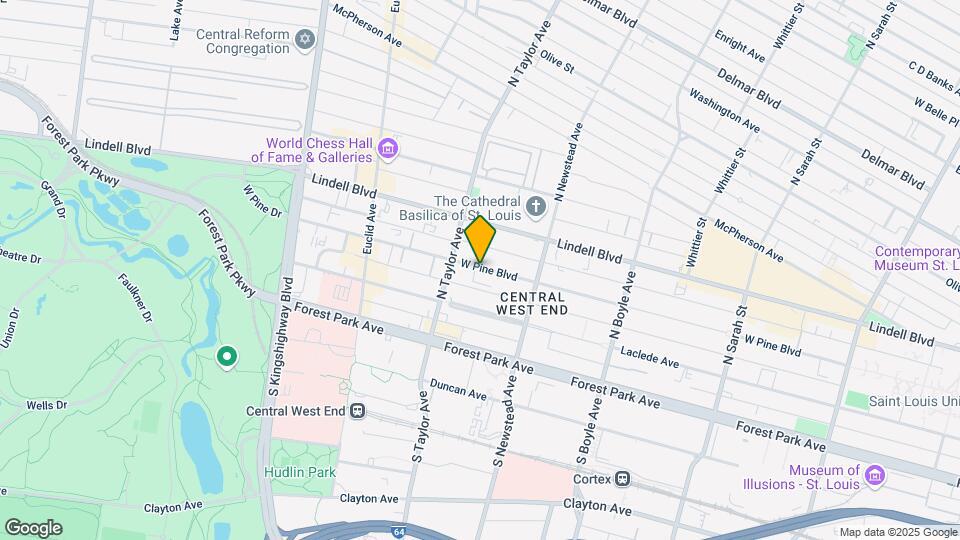 4466 W Pine Blvd, Unit 24A Map and Location Details
