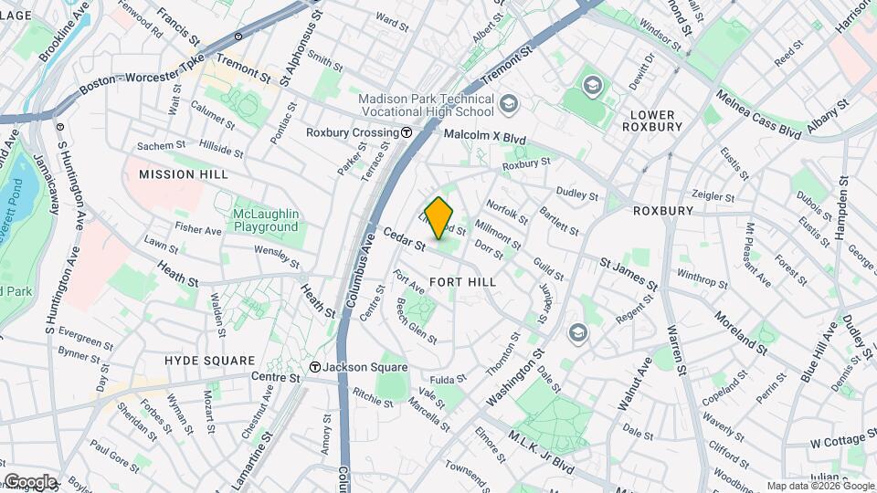 123 Cedar St Map and Location Details