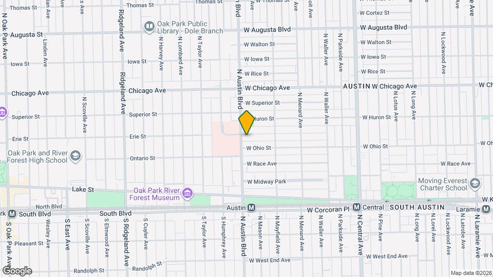 5965 W Erie St Mapa y Detalles de la Ubicación