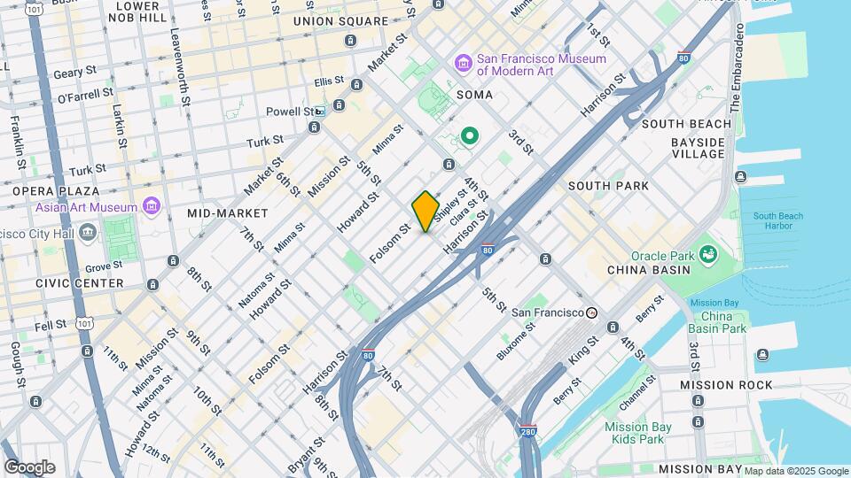 360 5th St Map and Location Details