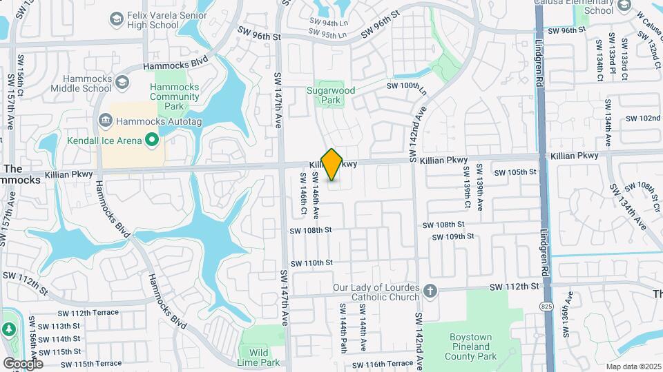 10511 SW 145th Ct Map and Location Details