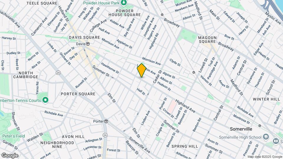 310 Highland Ave, Unit 309-A Mapa y Detalles de la Ubicación