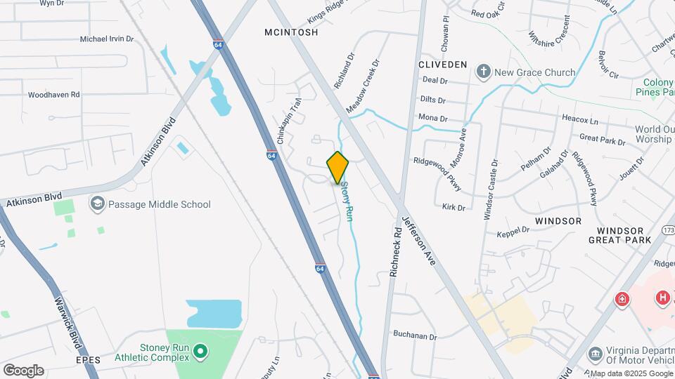 508 Charter Oak Dr Map and Location Details