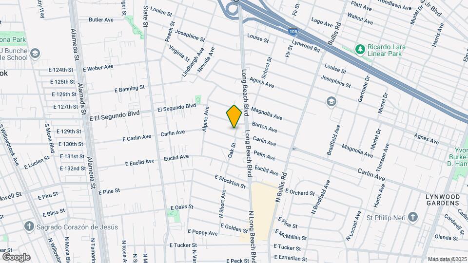 12321 - 12325 Oak St. Mapa y Detalles de la Ubicación