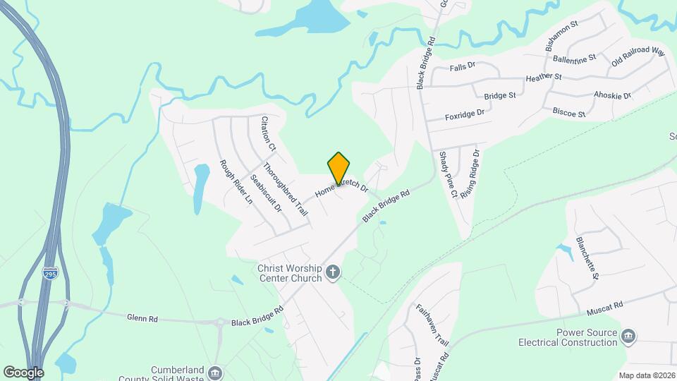 1416 War Admiral Ct Map and Location Details