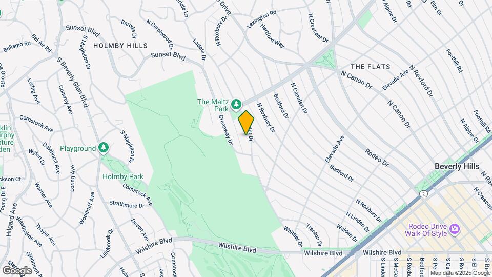 821 Whittier Dr Map and Location Details