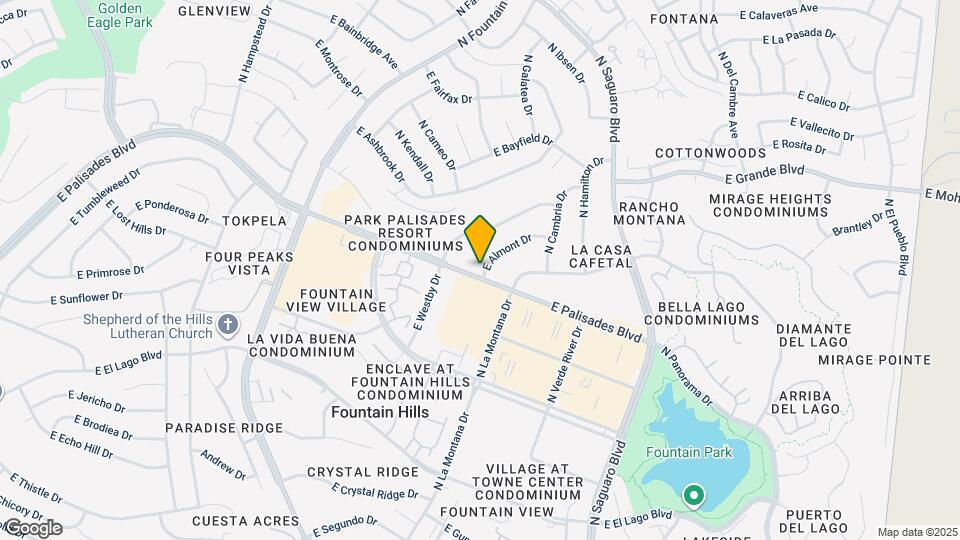 16624 E Palisades Blvd Map and Location Details