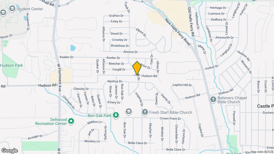 10405 Trask Dr Map and Location Details