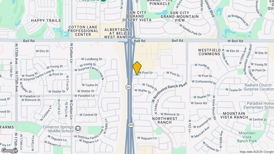 16660 W Cottonwood St Map and Location Details