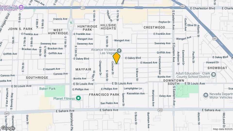 1716 S 17th St Map and Location Details