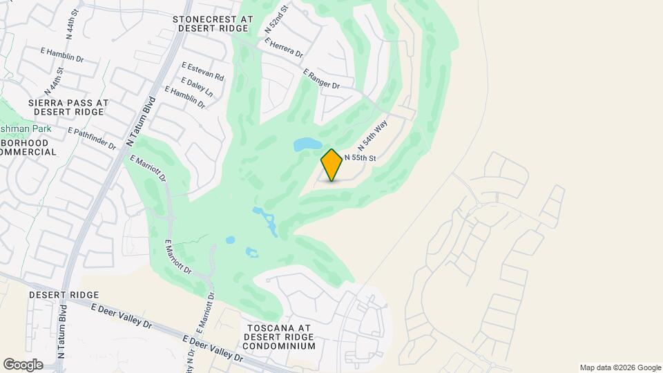 5521 E Via Montoya Dr Map and Location Details