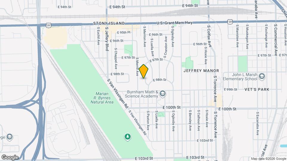 9800 S Merrion Ave Map and Location Details