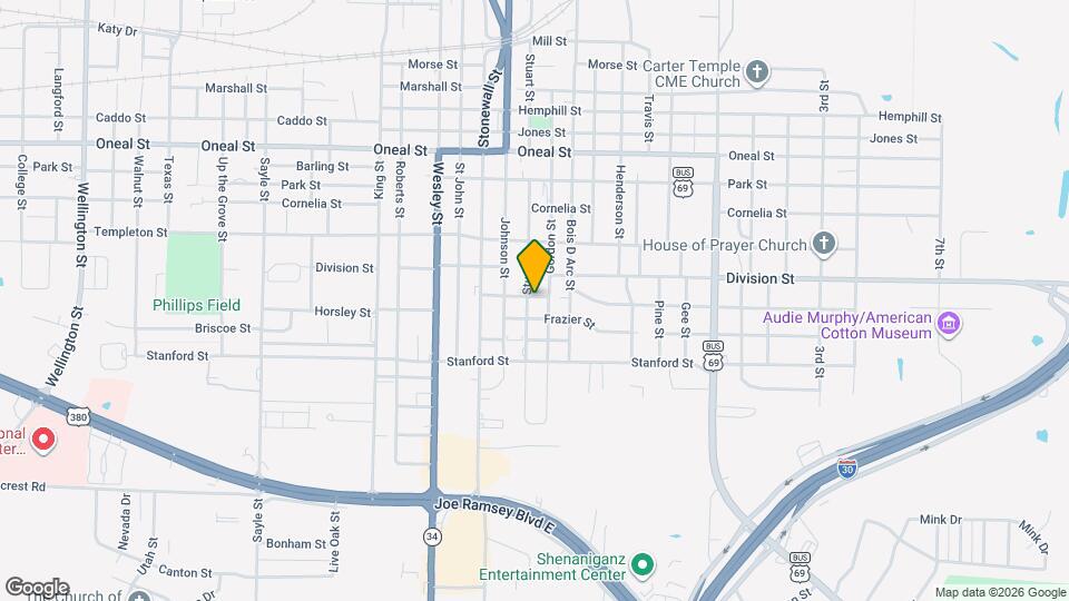 4205 Stuart St Map and Location Details