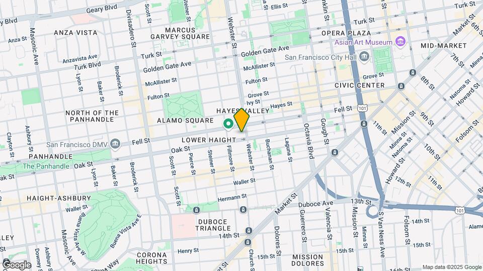 610 Oak St Mapa y Detalles de la Ubicación