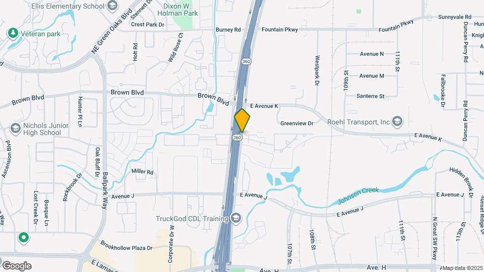 1450 N State Hwy 360 Service Rd W Map and Location Details
