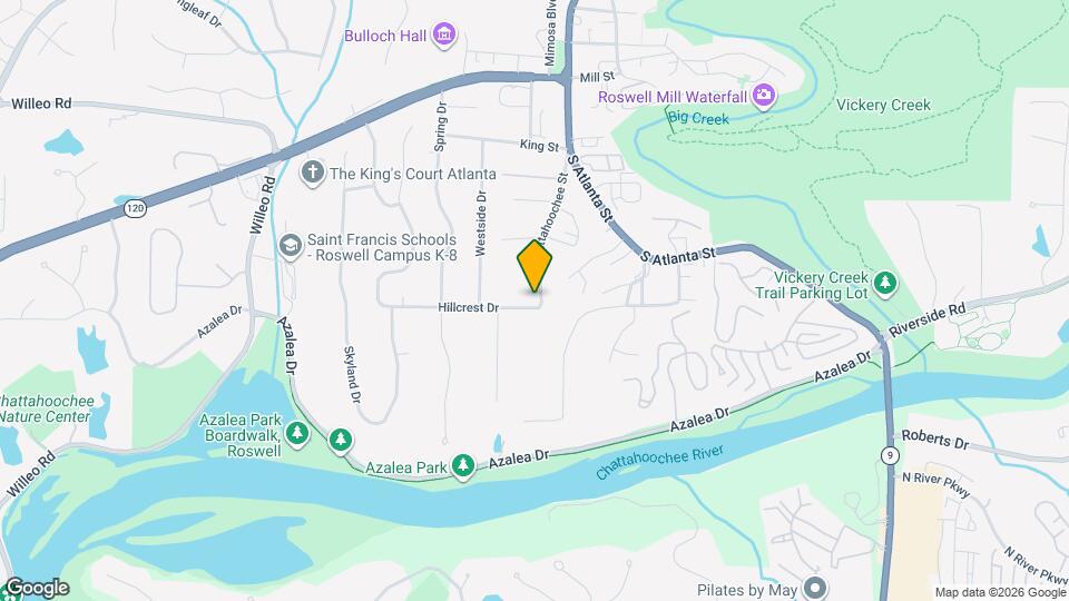 23 Hillcrest Dr Map and Location Details