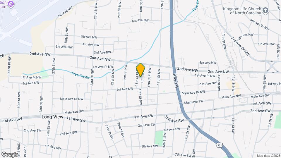 137 18th St NW Map and Location Details