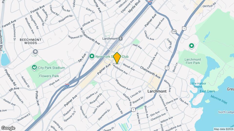 225 Larchmont Ave Map and Location Details