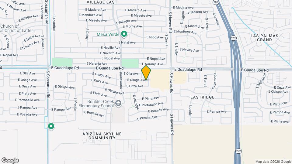 8227 E Osage Ave Map and Location Details