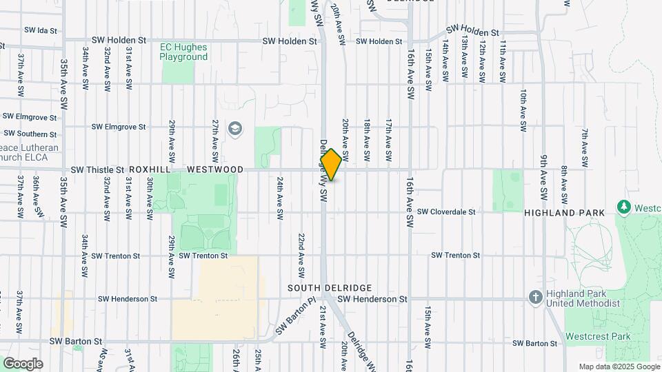 8418 Delridge Way SW, Unit B Mapa y Detalles de la Ubicación