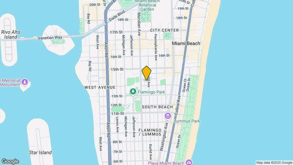 1410 Euclid Ave Mapa y Detalles de la Ubicación