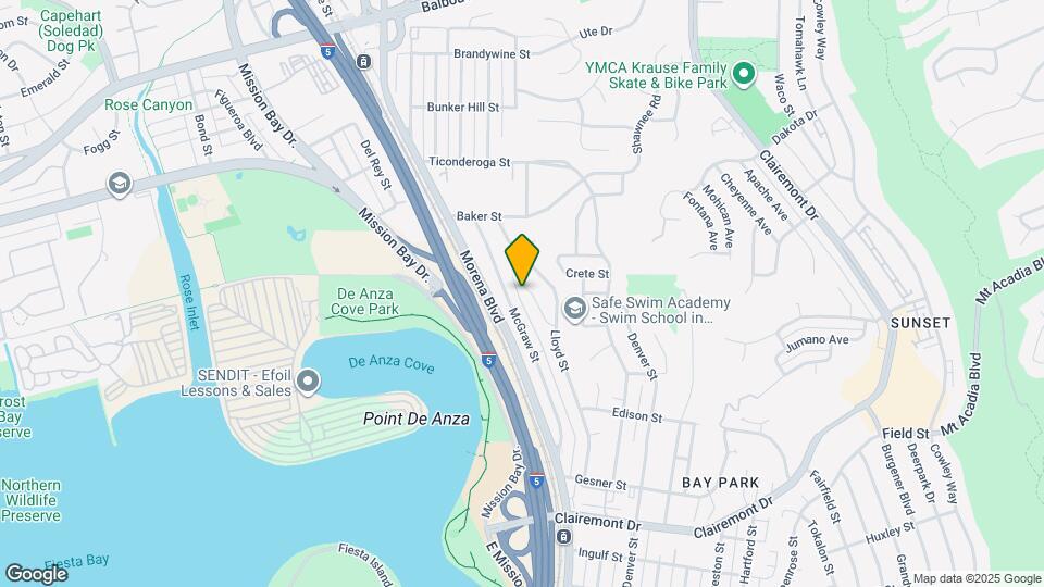 3621 Lloyd Terrace Map and Location Details