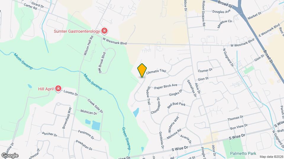 2401 Clematis Trl Mapa y Detalles de la Ubicación