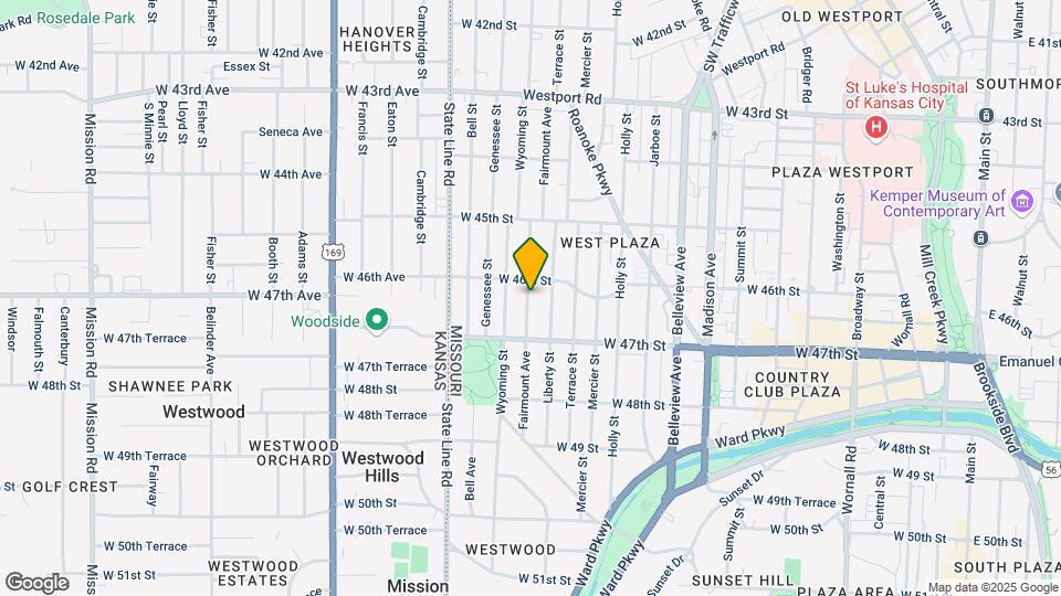 4615 Fairmount Ave Map and Location Details