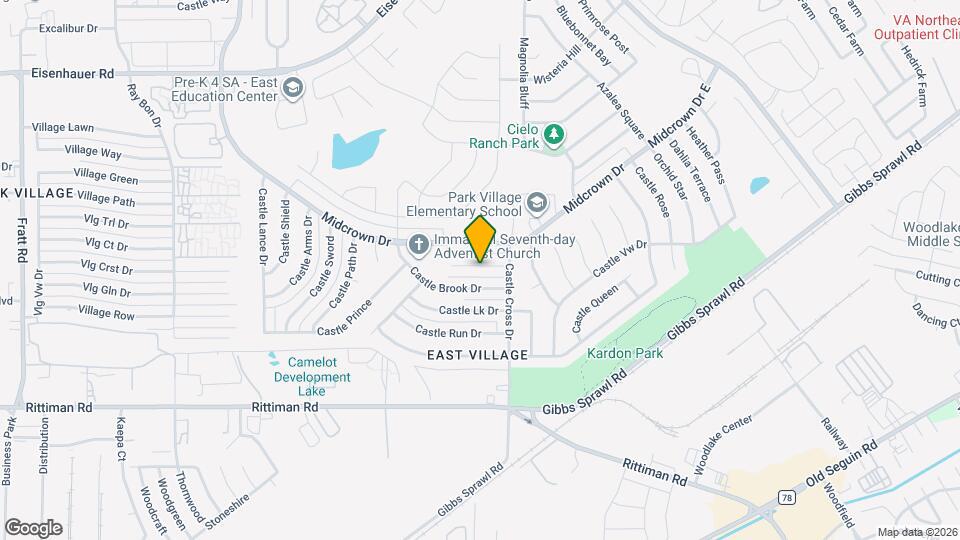 5830 Castle Yard Dr Map and Location Details