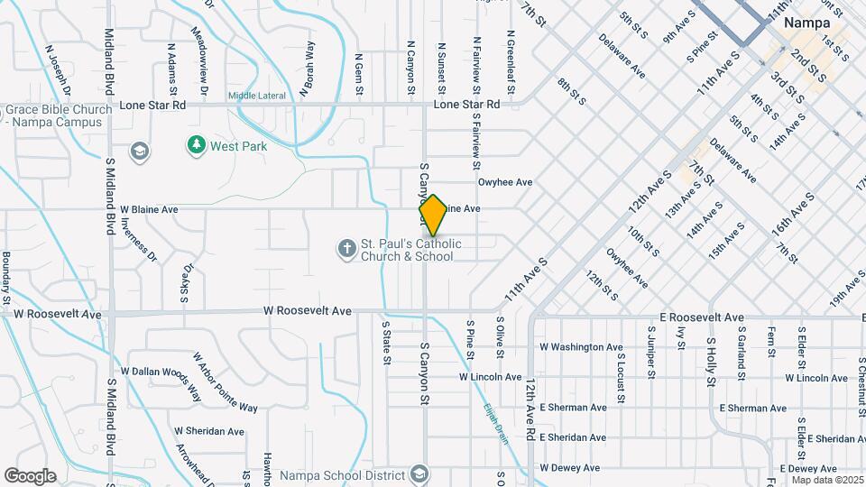 243 Meffan Ave Map and Location Details